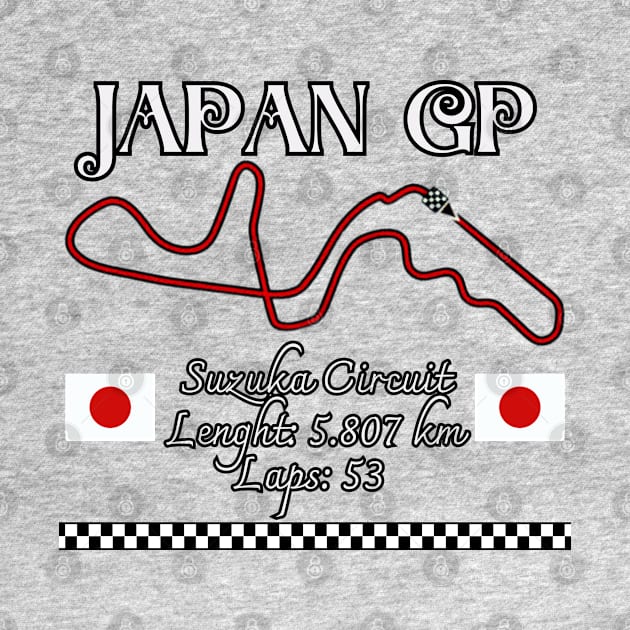 Japan Grand Prix, Suzuka Circuit, formula 1 fans by Pattyld